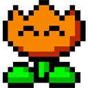 Retro Flower - Fire icon